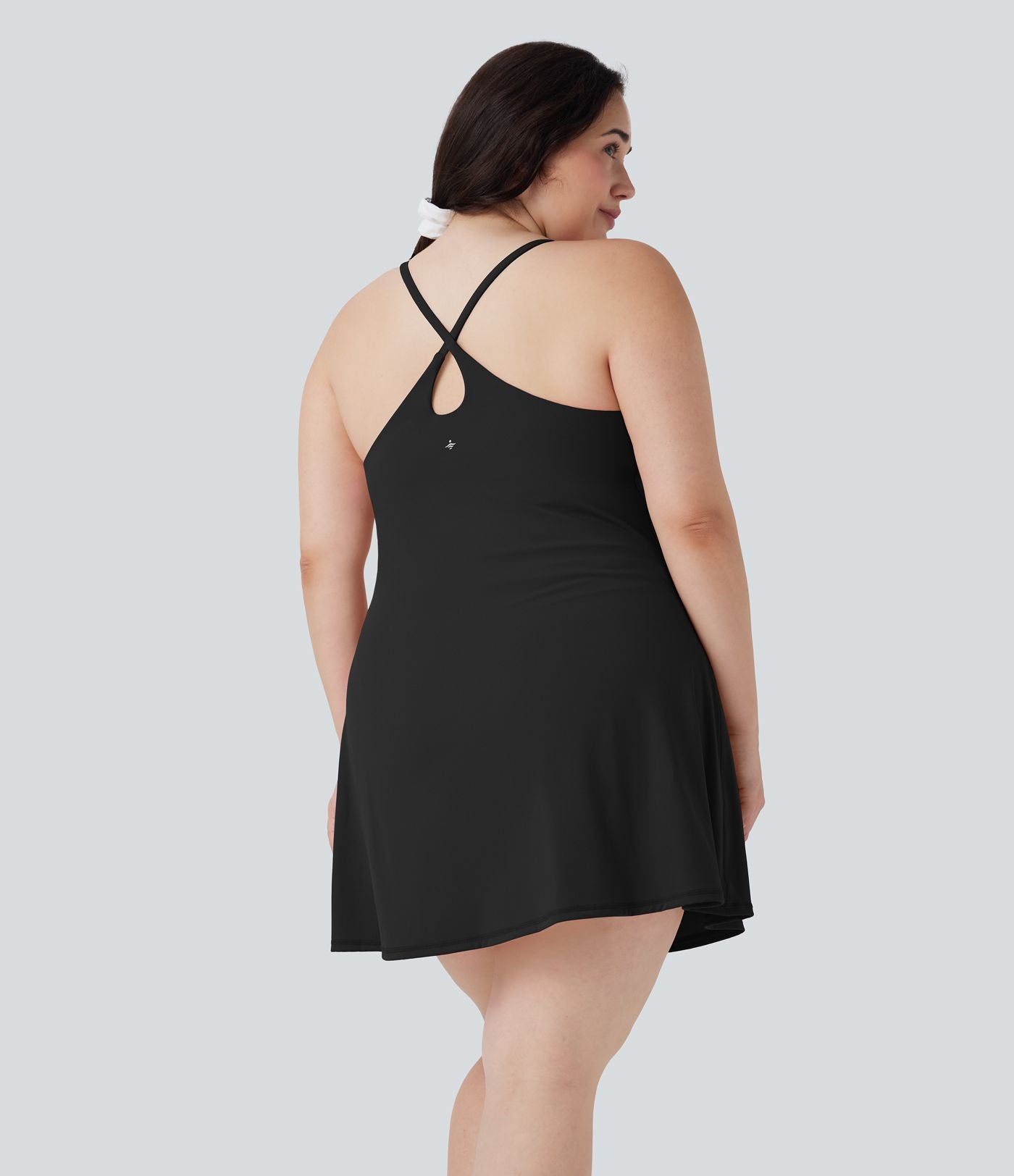 Robe de sport grande taille dos nu Softlyzero™ Plush - longueur rallongée - Easy Peasy Edition