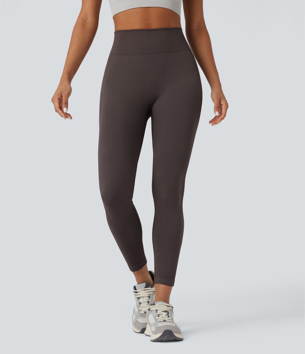 Legging yoga taille haute push-up froncé sans couture OneForm Seamless Flow