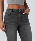Jean slim Halara Flex™ taille mi-haute 7/8 avec poches