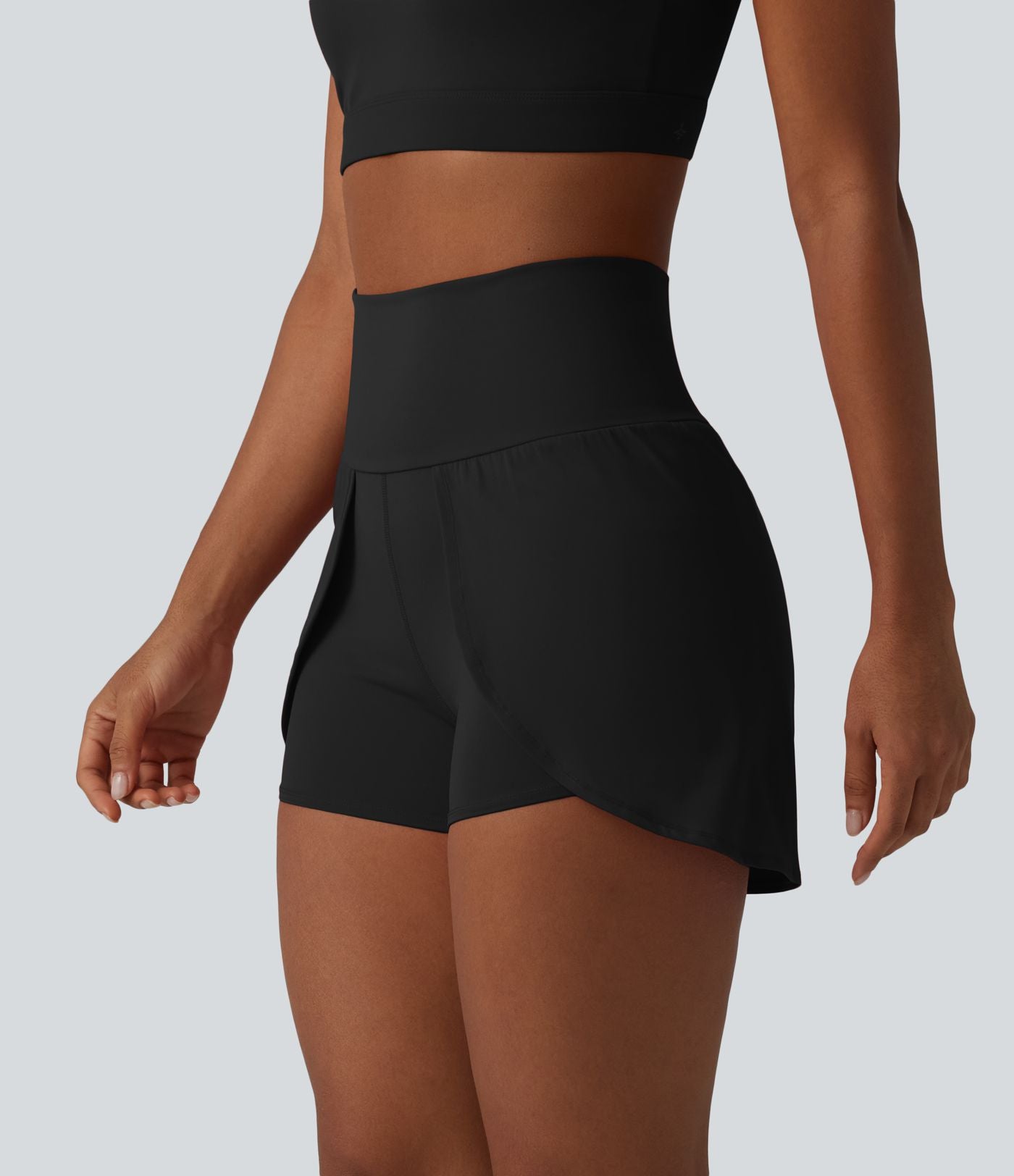 Short de yoga SoftlyZero™ Airy taille haute doux et respirant 7,5 cm avec poches