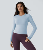 Top Sport Yoga Uni Trous pour les Pouce