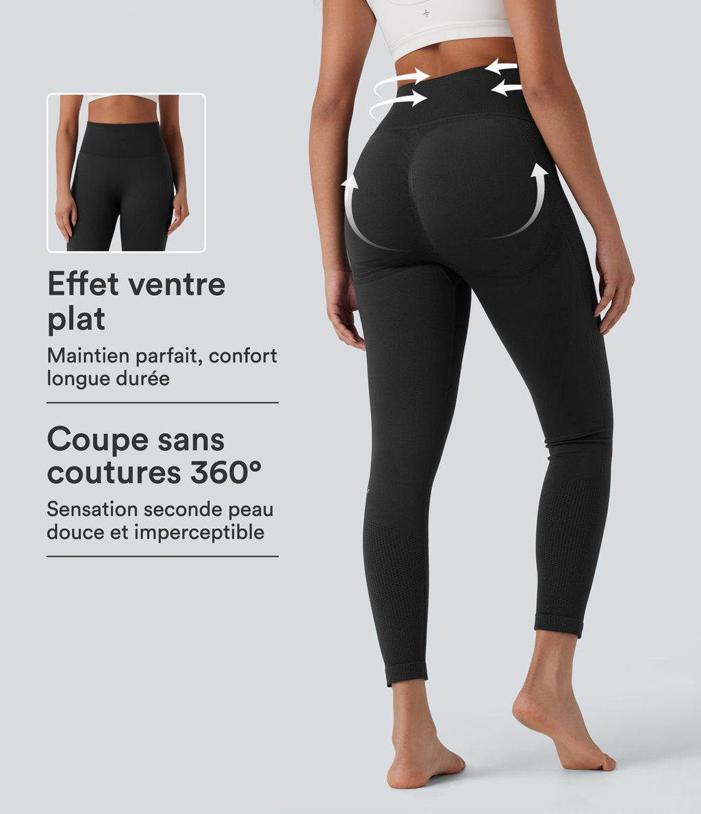 Legging de yoga OneForm Seamless Flow taille haute gainant effet liftant fessiers