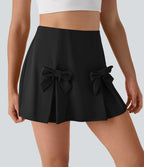 Jupe décontractée Softlyzero™ QuickDry taille haute gainante avec nœud amovible et short intégré
