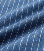 Jean droit court décontracté Halara Flex™ rayé taille haute avec poches