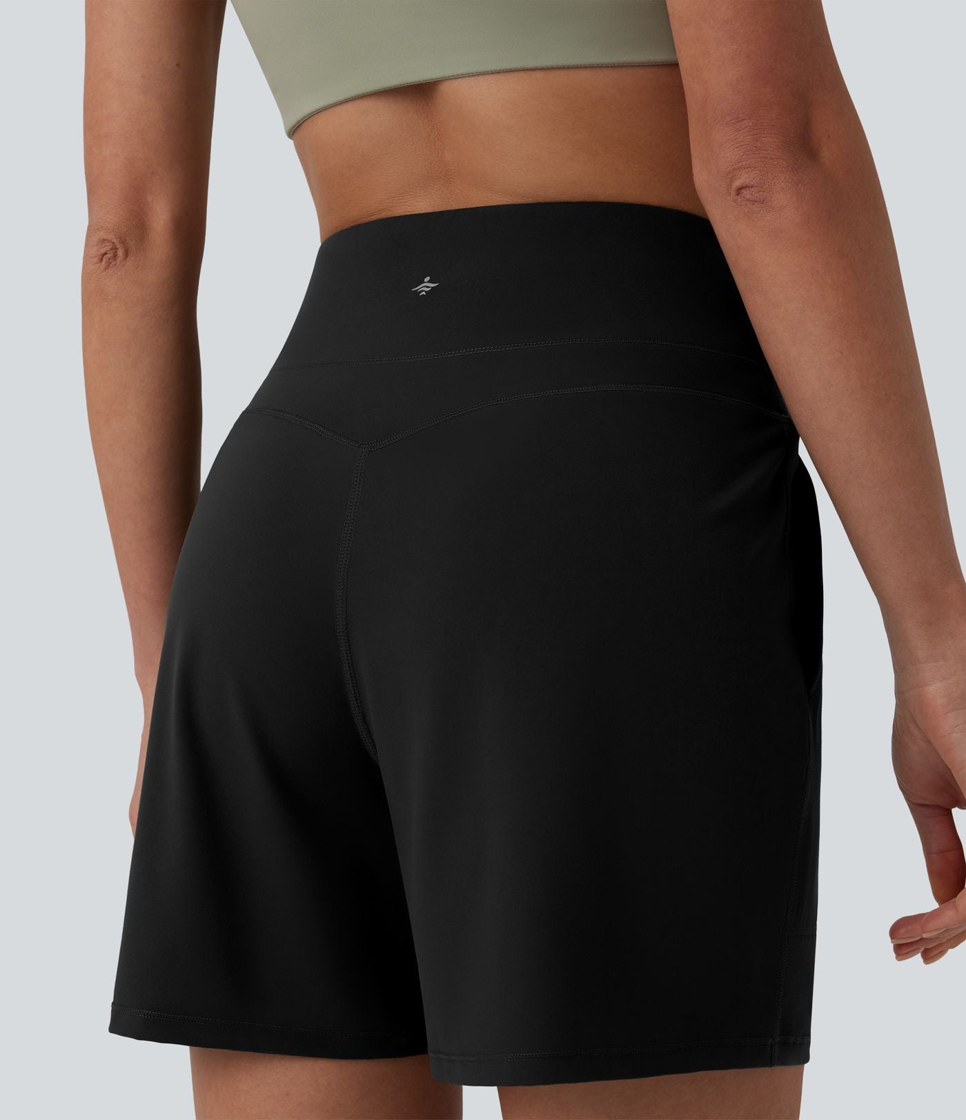 Halara UltraSculpt™ Short yoga gainant taille haute 12,5 cm avec poches