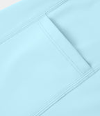 Robe de sport danse 2-pièces SoftlyZero™ Plush double bretelles caraco avec poche A-D