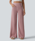 Halara Flex™ Jean large coloré casual taille haute avec poches