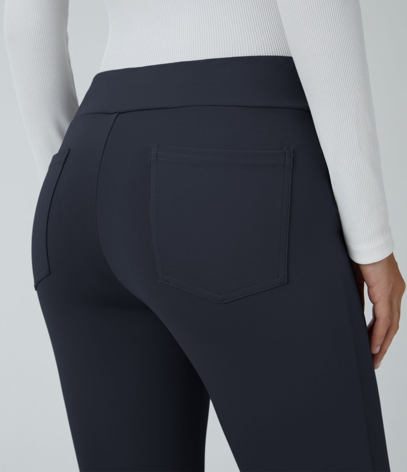 Pantalon tailleur taille moyenne Halara Flex™ avec poches