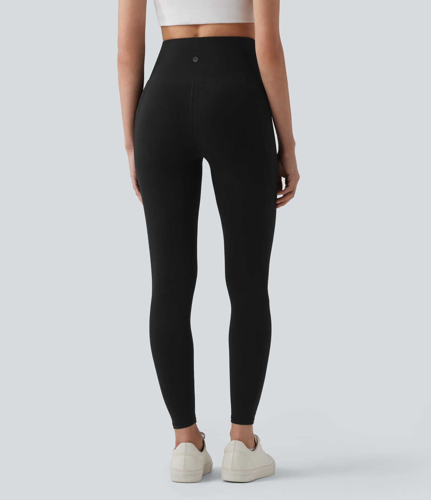 Legging de yoga Halara taille haute en jersey de coton avec poches