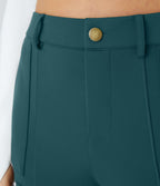Pantalon cargo ajusté uni taille haute DayStretch avec poches zippées