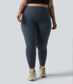 Legging d'entraînement gainant galbant taille haute grande taille avec effet scrunch et poches Halara UltraSculpt™