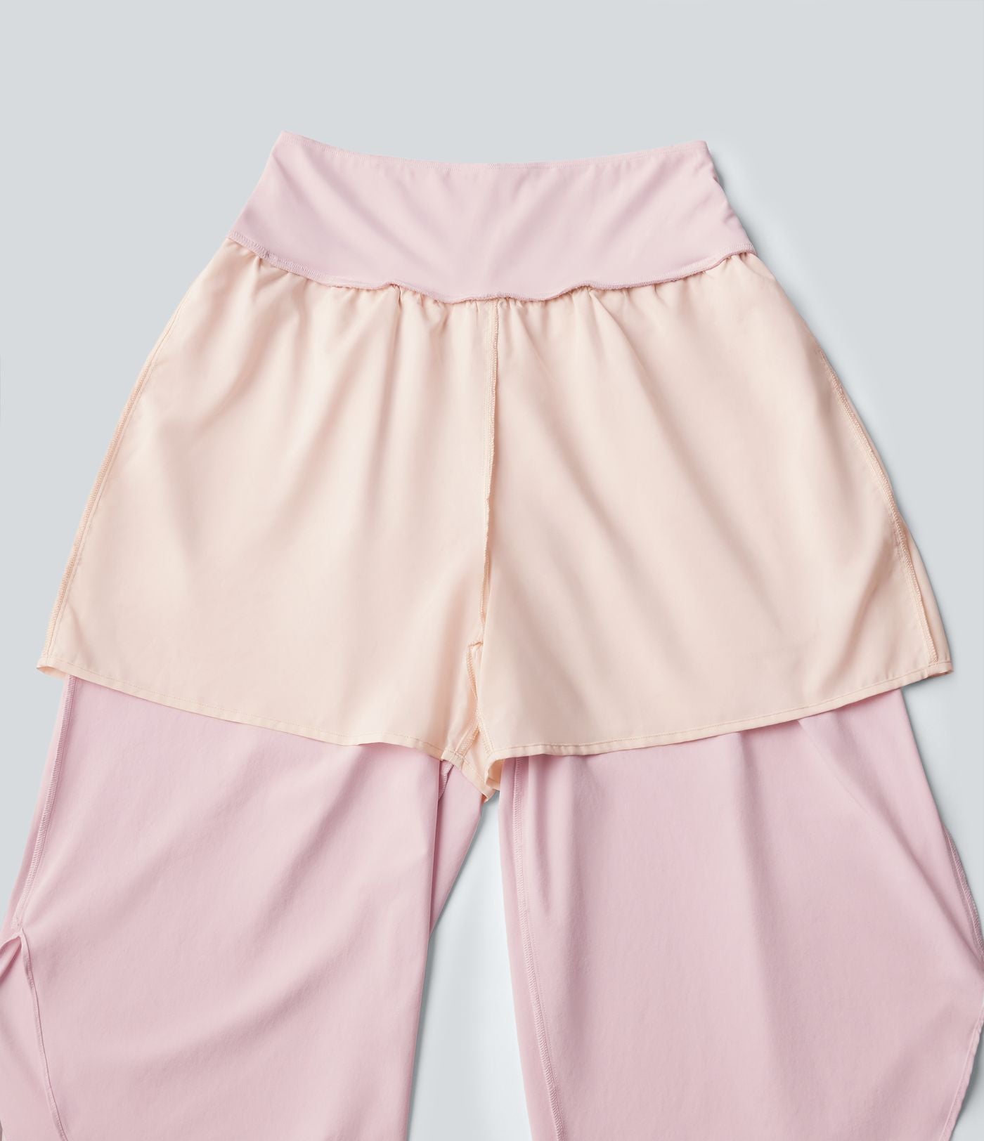 Breezeful™ Pantacourt taille haute ventre plat, ourlet arrondi, séchage rapide et poches