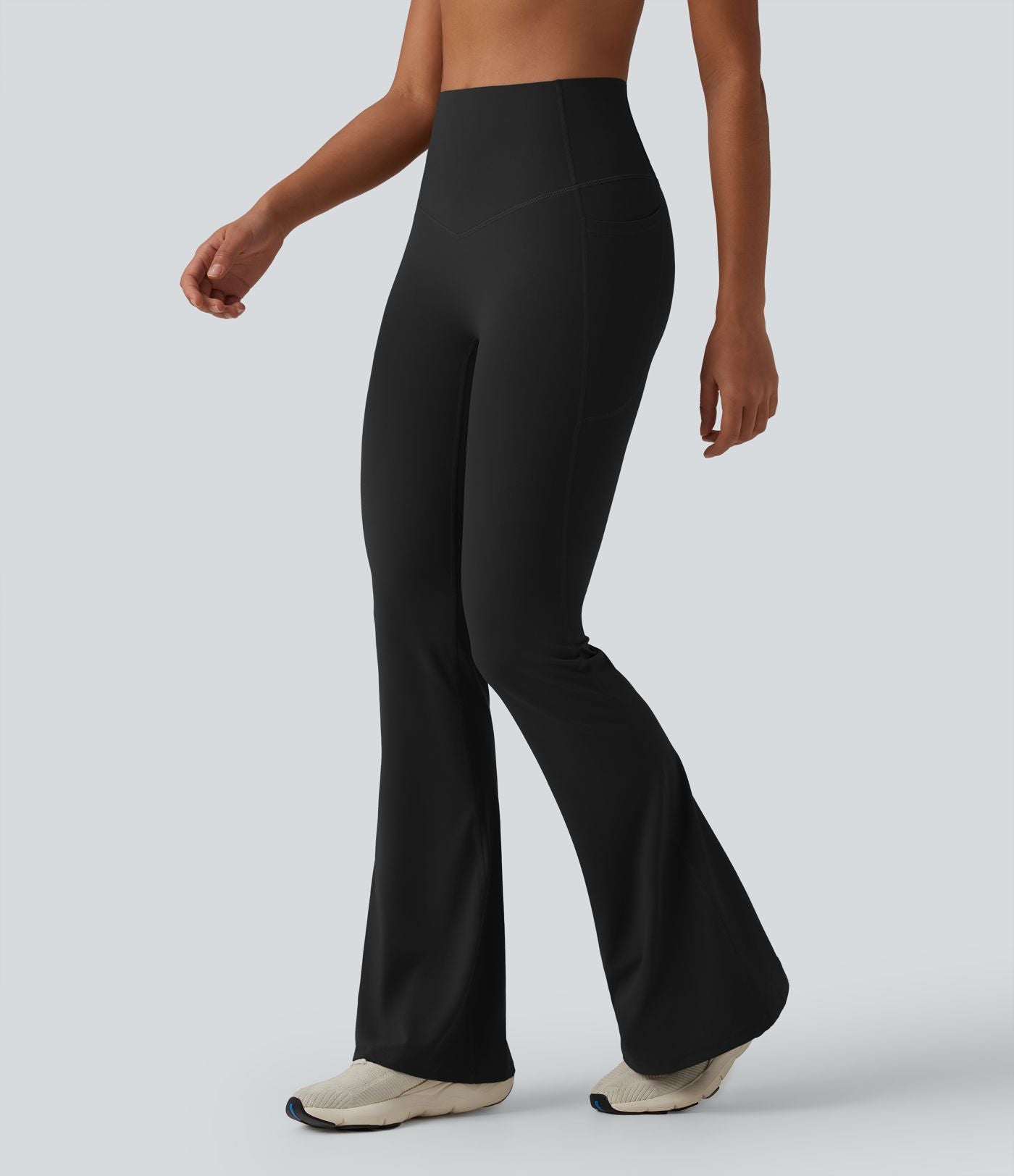 Halara UltraSculpt™ Legging de yoga évasé gainant taille haute avec poches