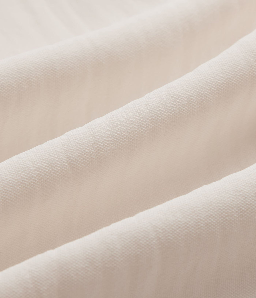 Pantalon ample décontracté à taille mi-haute, fentes, aspect lin, cordon de serrage et poches