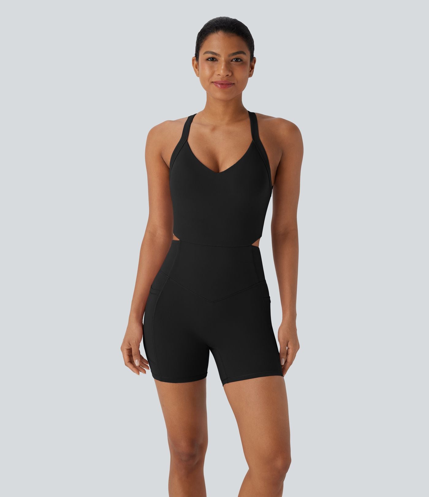 Legging de yoga gainant taille haute avec poches Halara UltraSculpt™