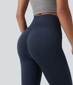 Seamless Flow Legging yoga taille haute gainant et sculptant