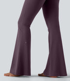 Halara UltraSculpt™ Legging évasé de yoga taille haute en V avec dentelle contrastée et poches