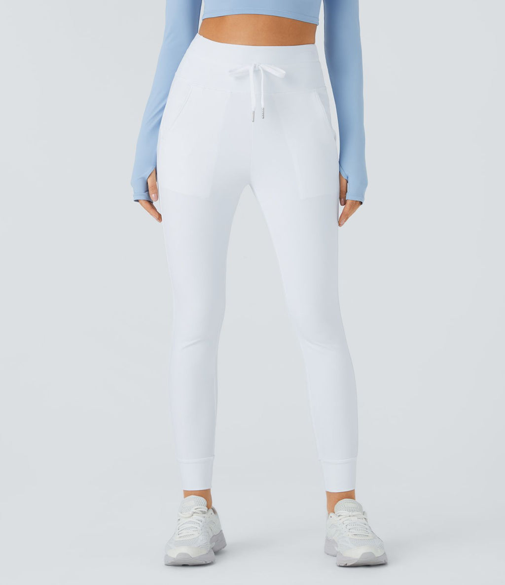 Jogging taille haute Softlyzero™ Plush avec cordon de serrage et poches latérales