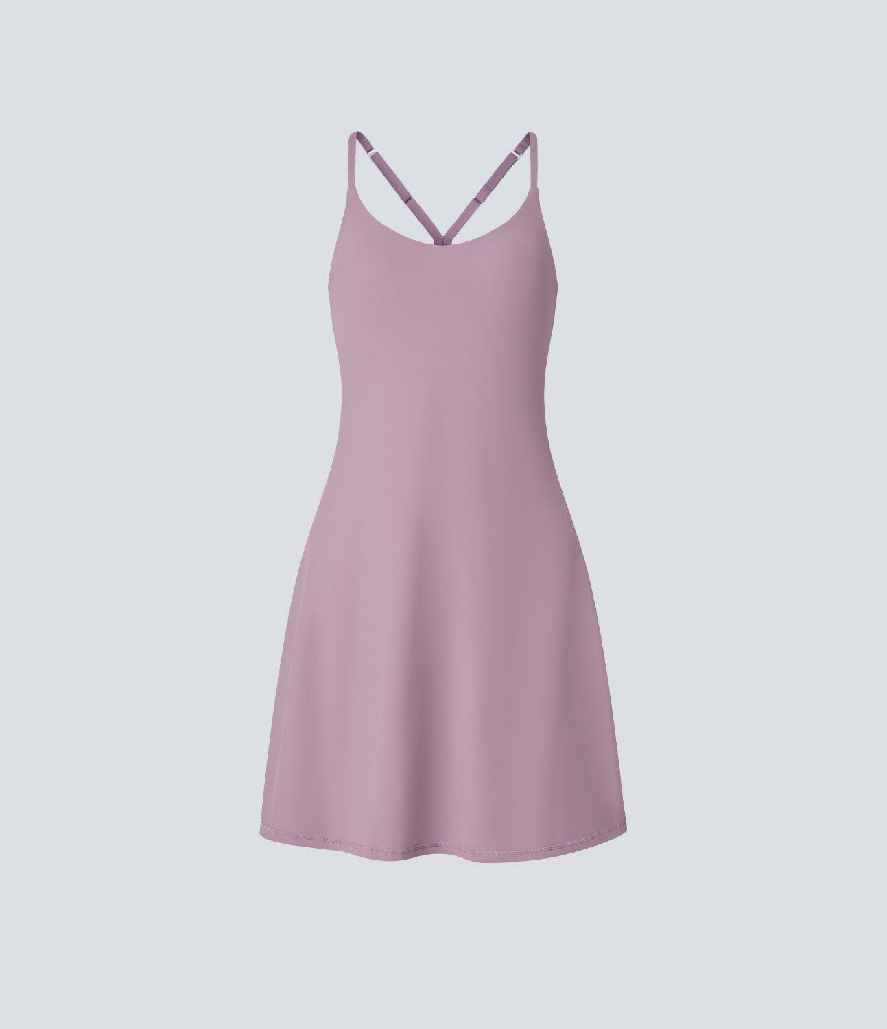 Softlyzero™ Airy Robe Sport de Yoga Plus Longue Dos Nu Découp Bretelles Réglables et Poches