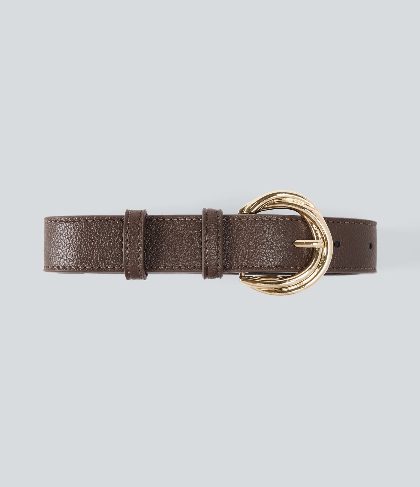 Ceinture en métal à boucle ronde