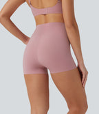 Short type boxer taille haute très extensible et doux pour la détente