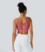 Brassière de sport yoga SoftlyZero™ Airy soutien léger mesh contrastant effet frais InstantCool, protection solaire UPF50+ bonnets A-D