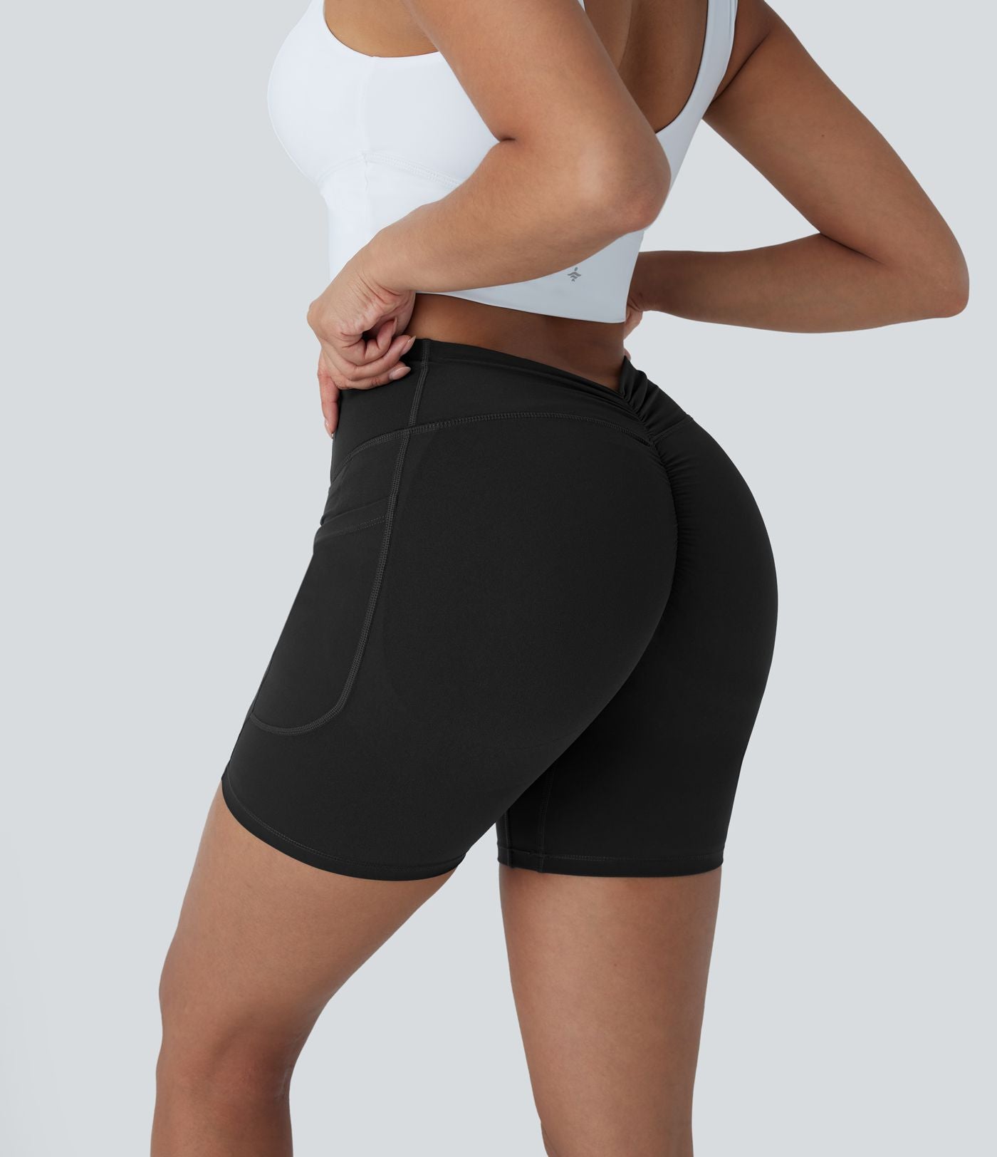 Legging d'entraînement gainant taille haute avec poches Halara UltraSculpt™