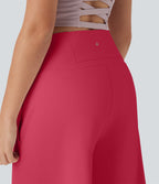 Bermuda SoftlyZero™ Airy de yoga taille haute avec poches multiples et effet frais InstantCool