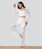 Pantalon de yoga gainant taille haute avec poches Halara UltraSculpt™