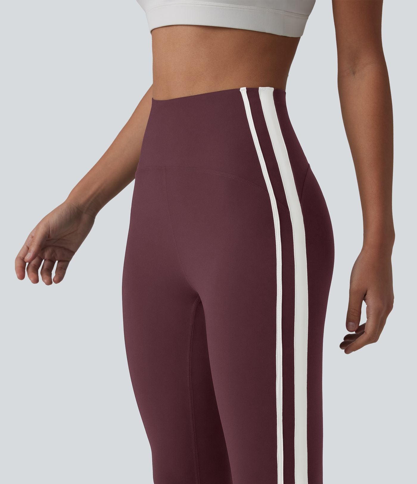 Halara Ultrasculpt™ Legging ventre plat yoga 7/8 taille haute bande latérale