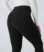 Legging thermique SoftlyZero™ Plush 7/8 taille haute avec poches