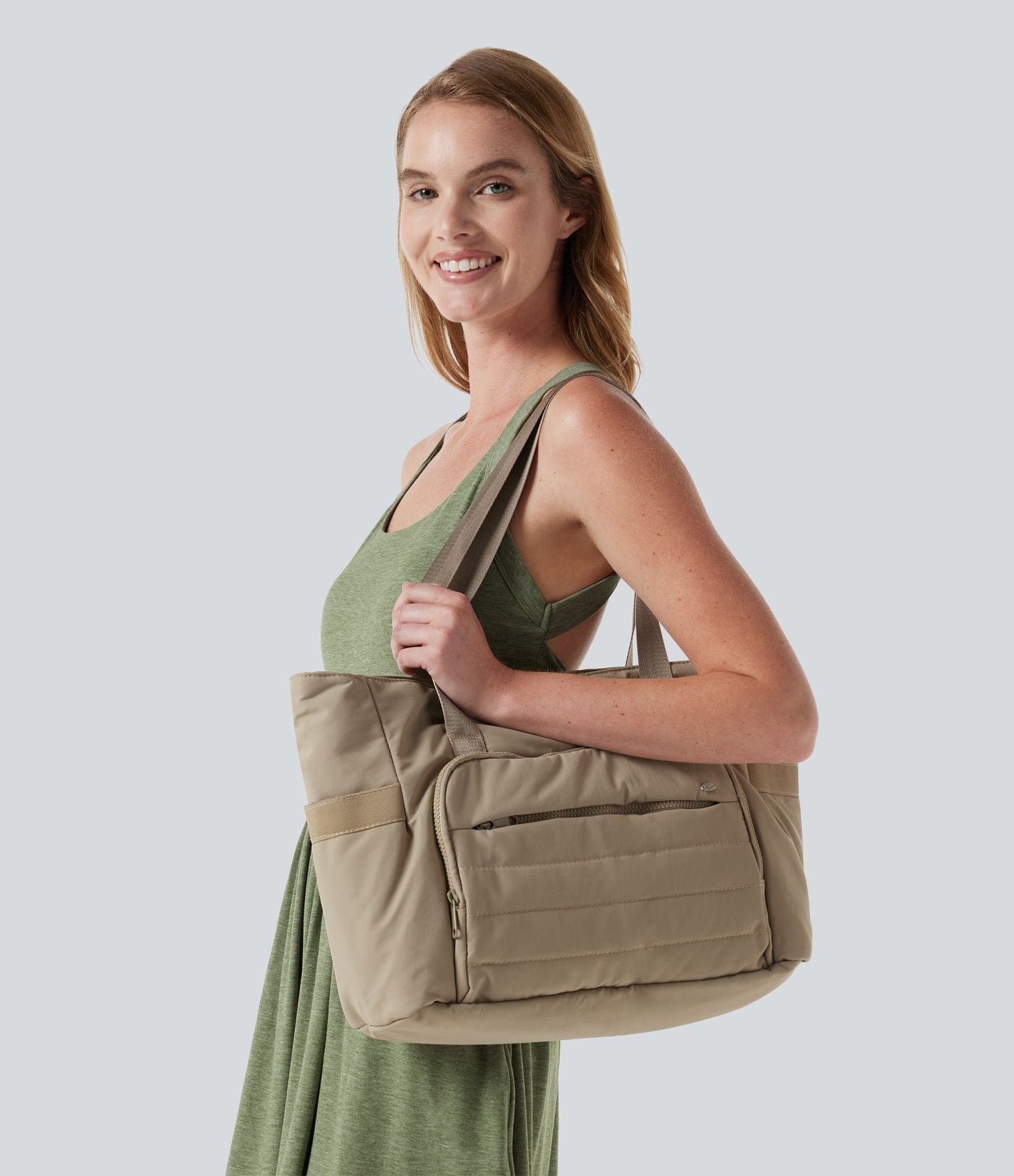 Grand sac épaule matelassé