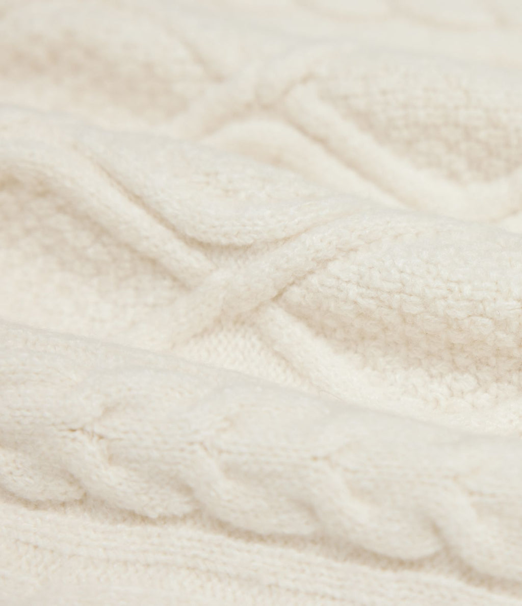 Pull col rond manches longues