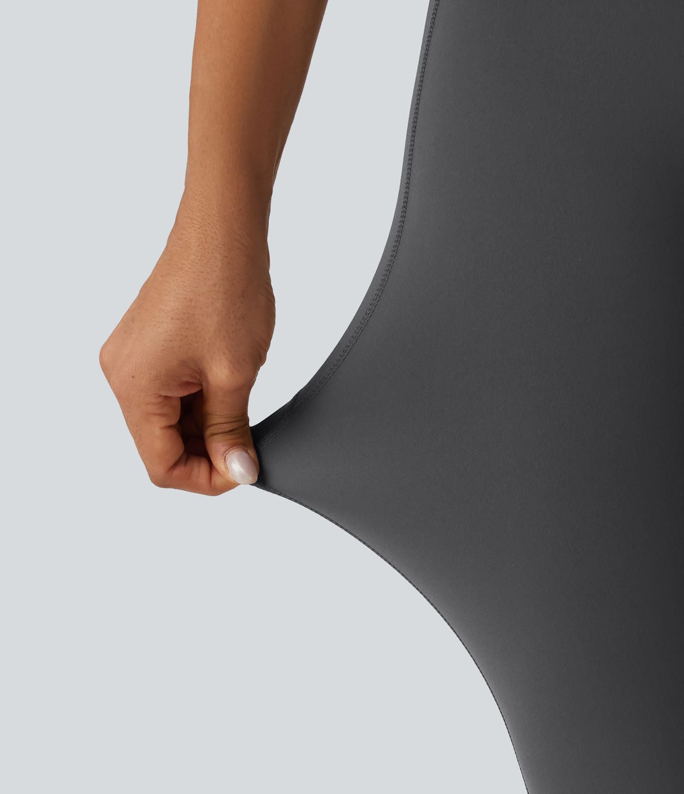 Halara UltraSculpt™ Legging évasé de yoga taille haute en V avec dentelle contrastée et poches