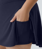 Everyday Softlyzero™ Jupe Tennis Airy Crossover 2 en1 Poche Latérale Cool Touch-Lucid Grande Taille