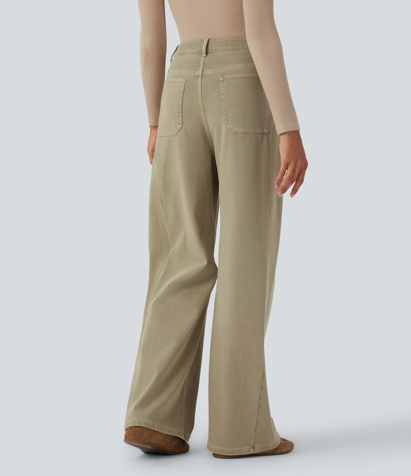 Jean coloré Halara Flex™ taille haute avec poches