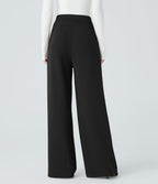Pantalon de travail Halara Flex™ ample taille haute avec poches