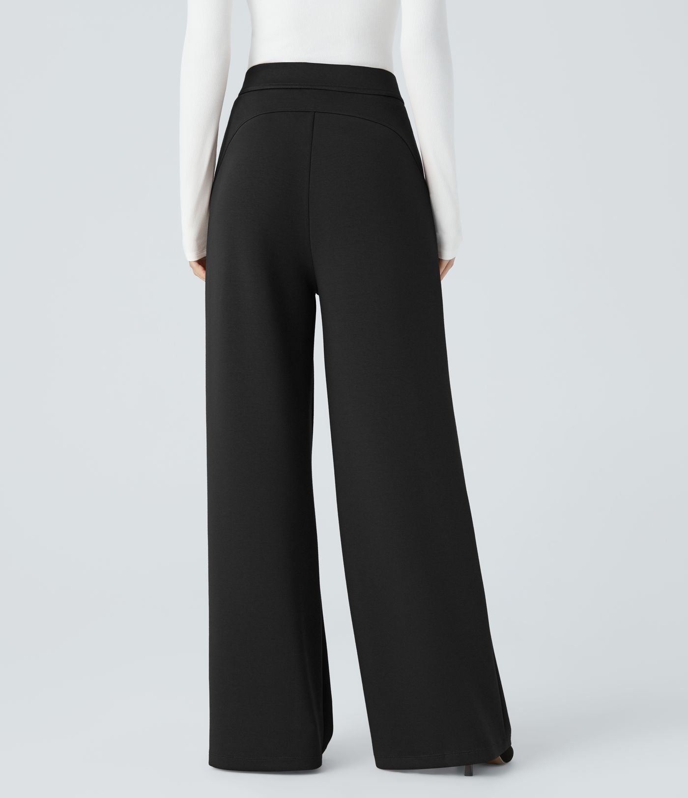 Pantalon de travail Halara Flex™ ample taille haute avec poches