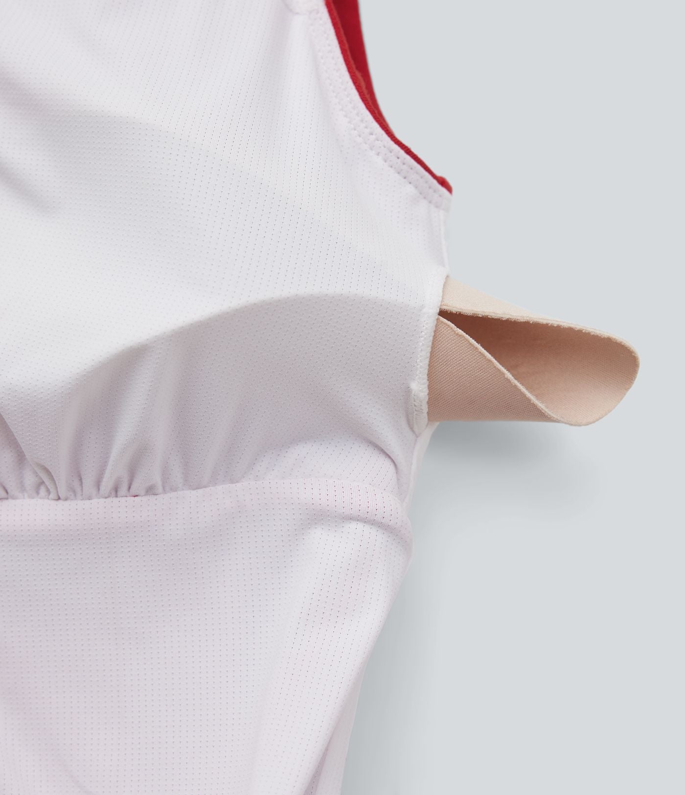 Mini-robe décontractée fluide à encolure bateau, sans manches et fronces
