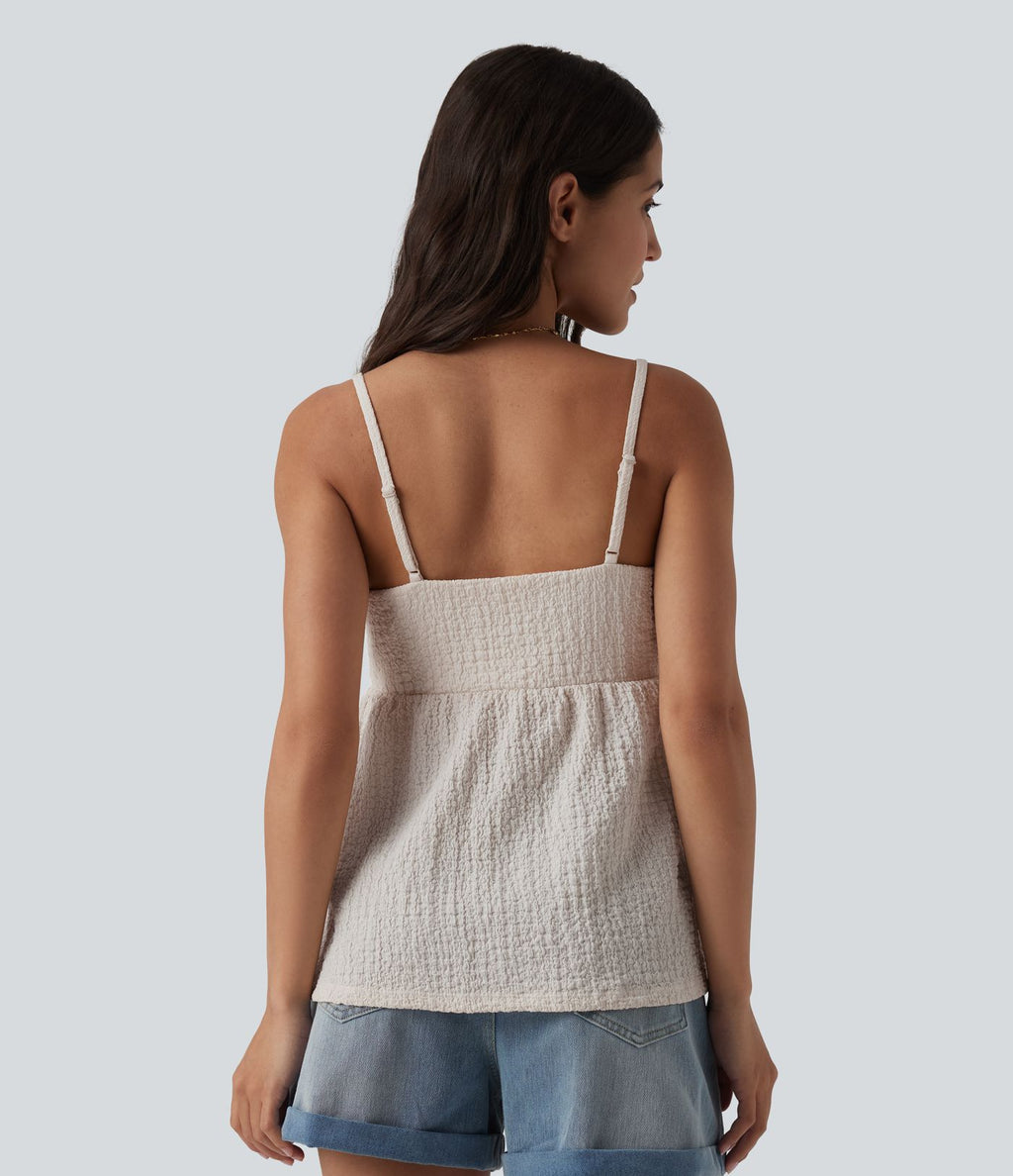 Débardeur col V avec brassière intégrée