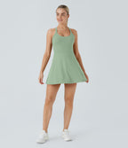 Robe de sport dos nu torsadée A-C
