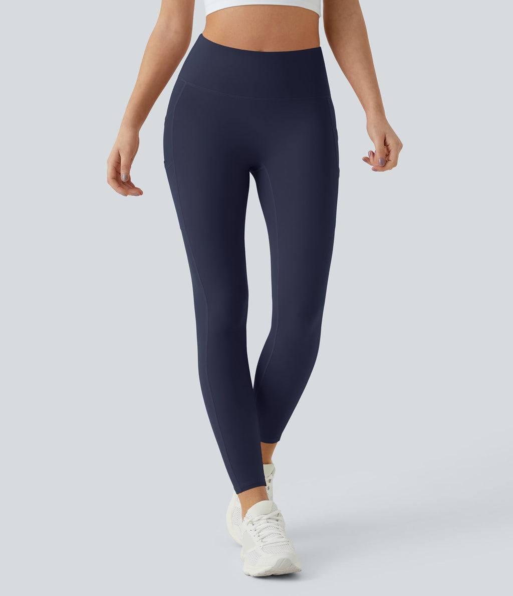 Softlyzero™ Legging Uni Taille Haute Doubles Poches - UPF50+