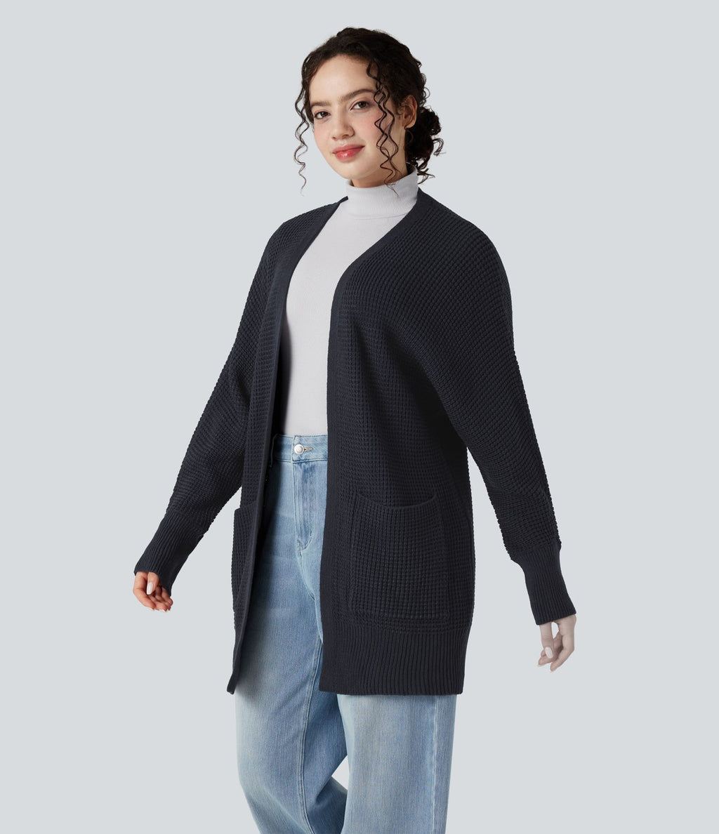 Cardigan manches longues avec poches