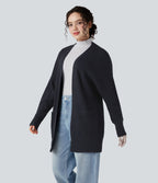 Cardigan manches longues avec poches