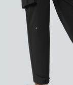 Pantalon de randonnée fuselé, taille haute, avec poches