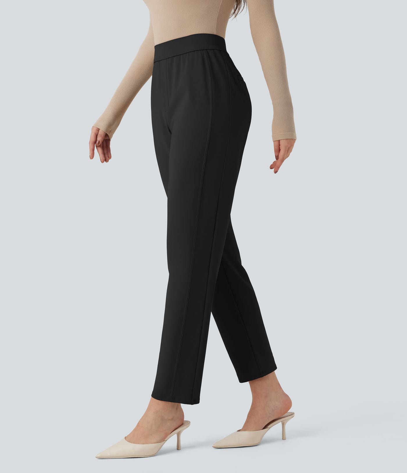 Pantalon de travail fuselé taille haute Halara Flex™ DayStretch