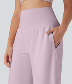 Bermuda SoftlyZero™ Airy de yoga taille haute avec poches multiples et effet frais InstantCool