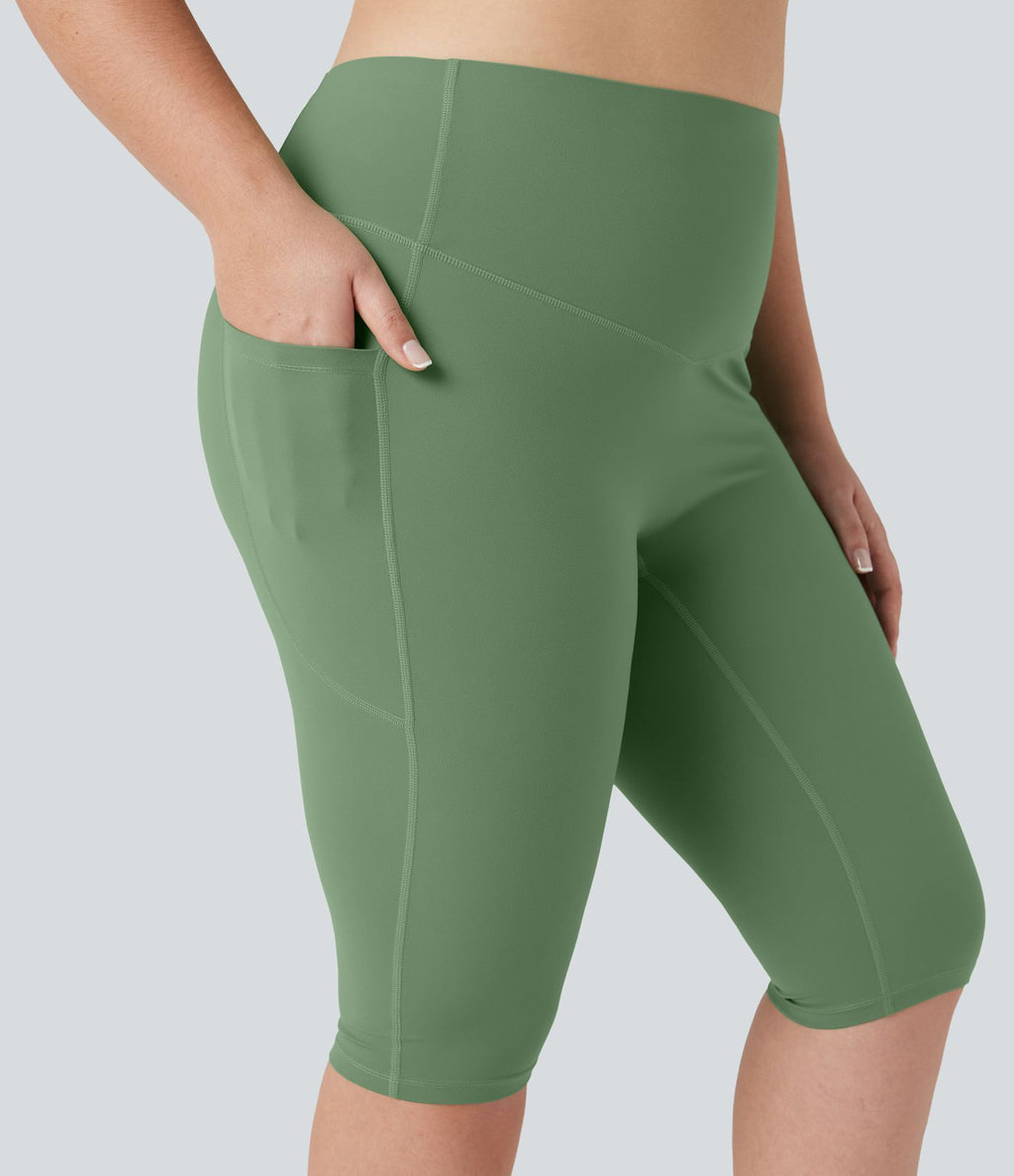 Legging corsaire de yoga gainant taille haute grande taille avec poches Halara UltraSculpt™