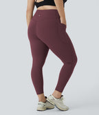 Legging d'entraînement gainant taille haute grande taille avec poches Halara UltraSculpt™