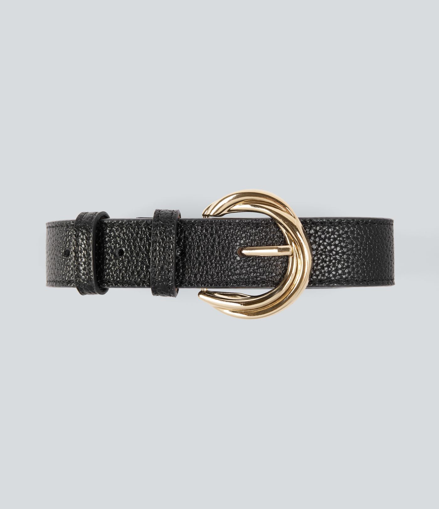 Ceinture en métal à boucle ronde